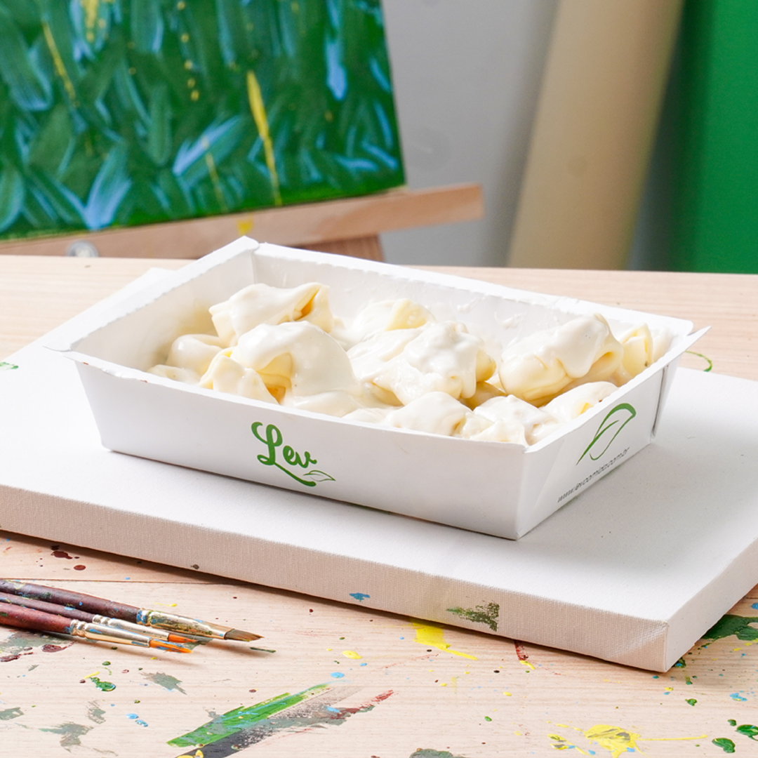 Capelletti de Frango ao Molho 3 Queijos