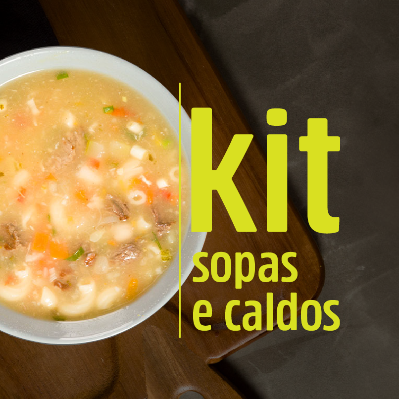 Sopas e caldos - 10 unidades