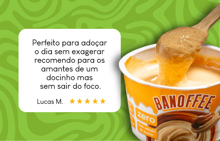 Avaliação de sobremesa banoffee