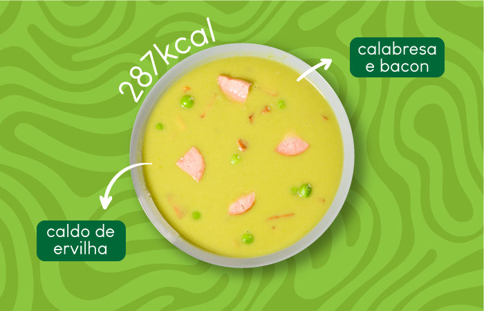 Ingredientes de Caldo de Ervilha