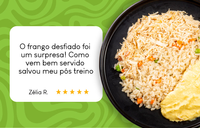 Avaliação da da Refeição de Frango Desfiado, Creme de Milho e Arroz Integral à Grega