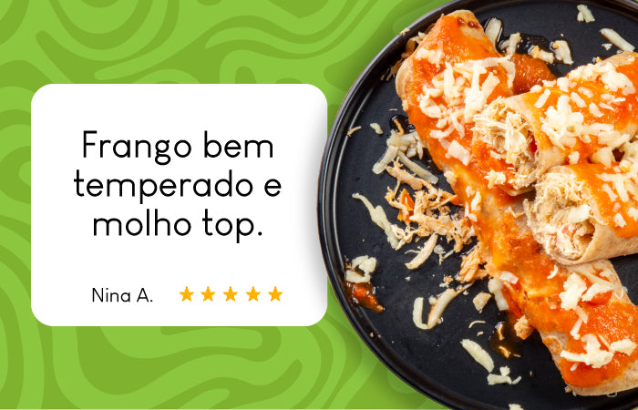 Avaliação da Refeição de Panqueca de Frango Desfiado ao Sugo com Q