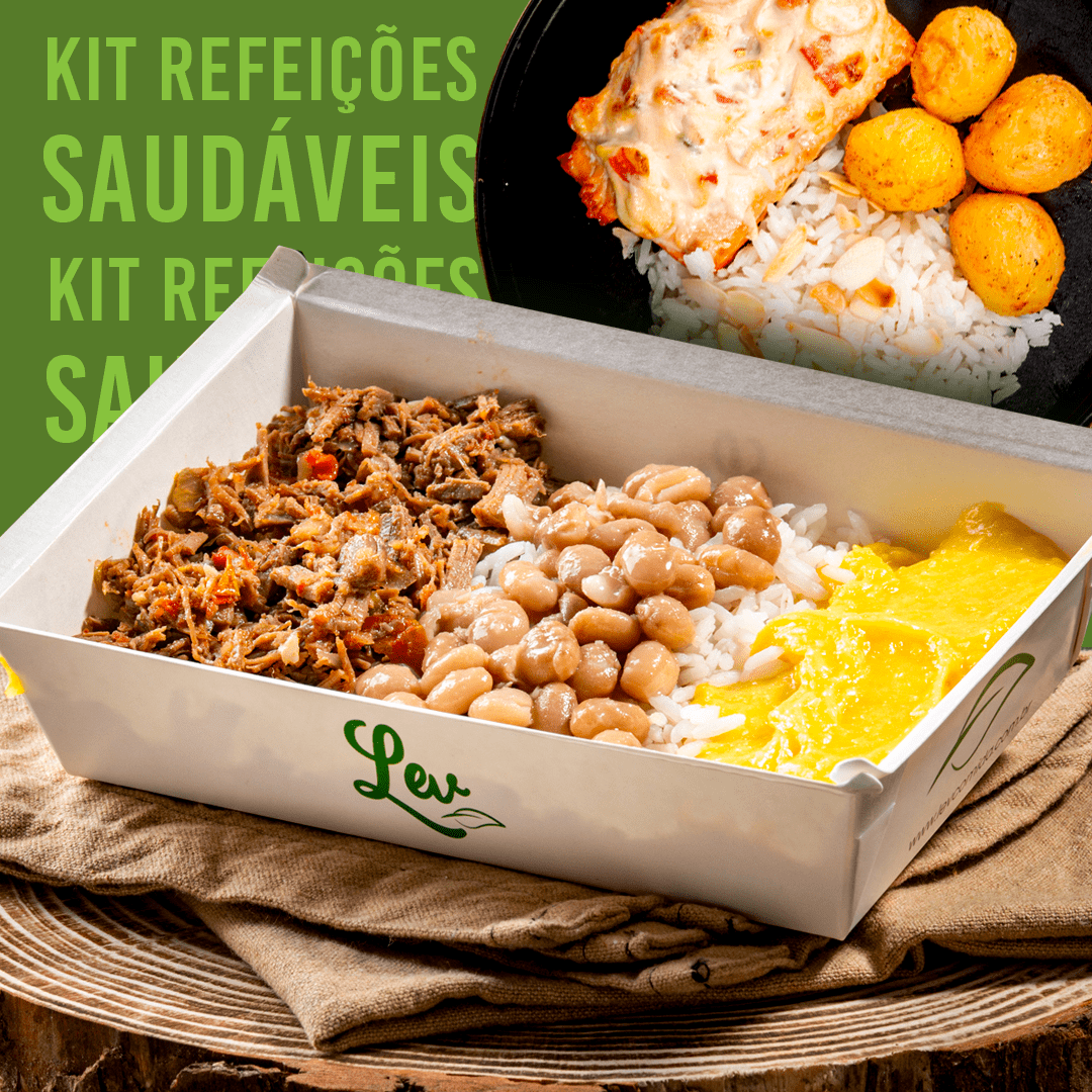 Kit Refeições Saudáveis - 10 refeições